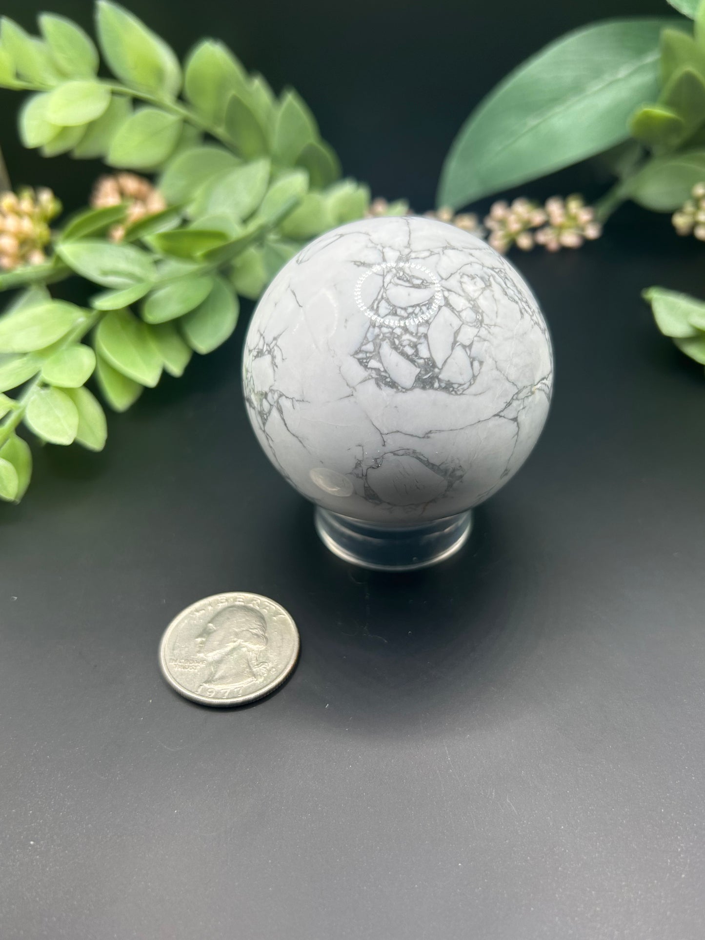 Howlite Sphere