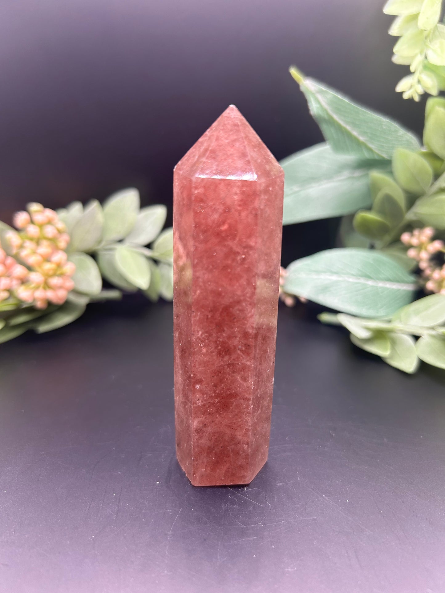 Strawberry Quartz Tower