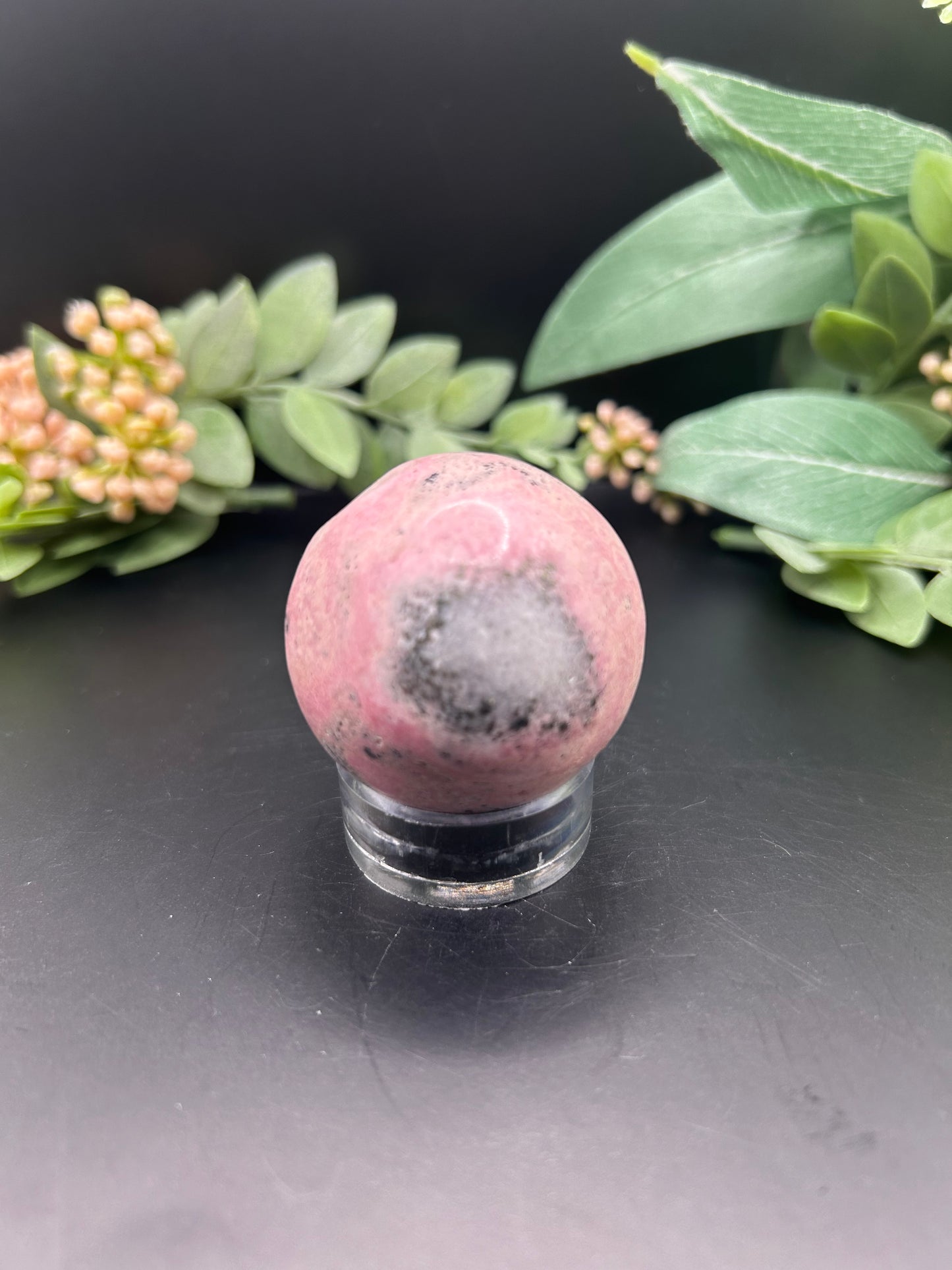 Rhodonite Sphere