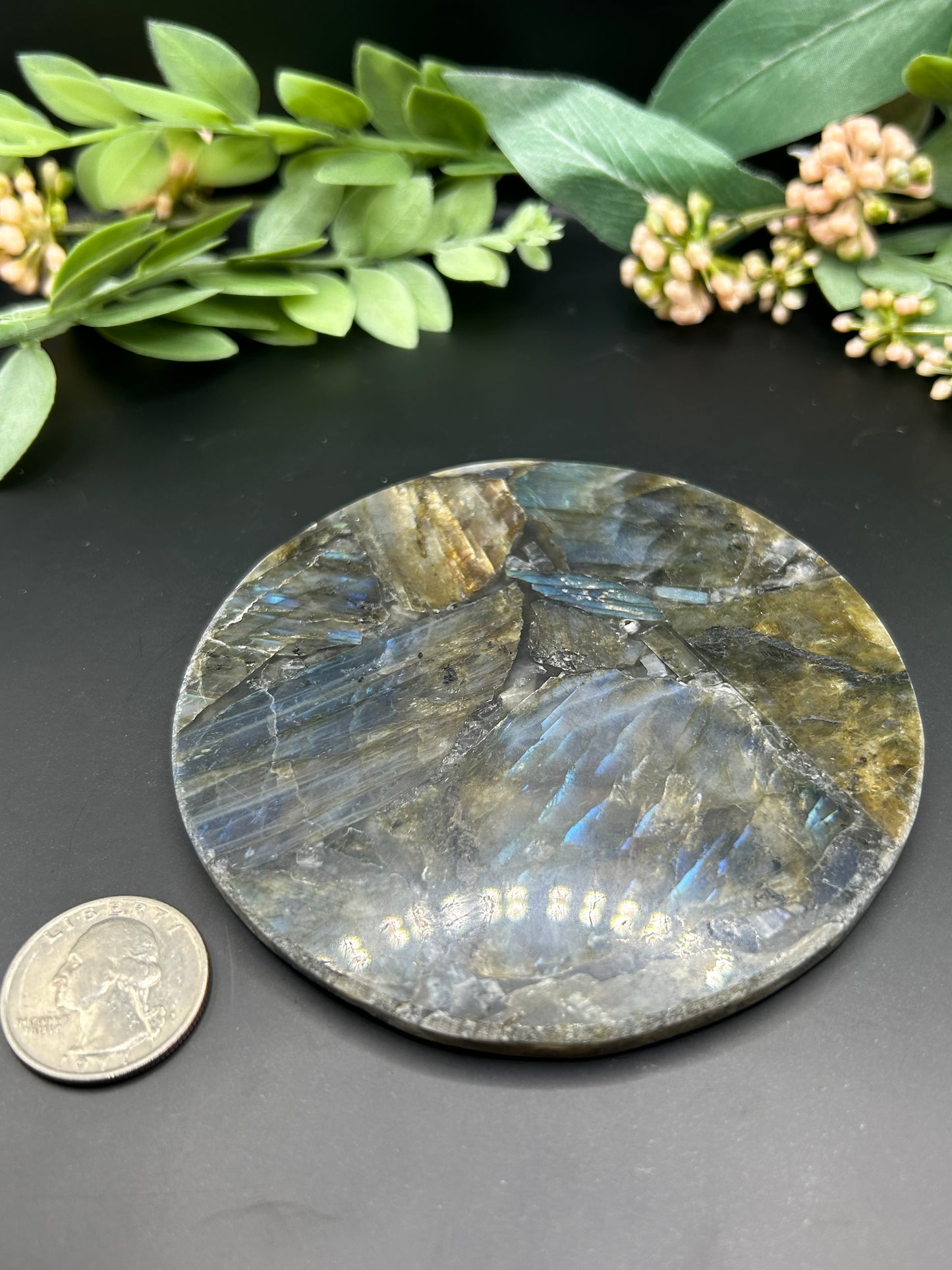 Labradorite Drink Coaster