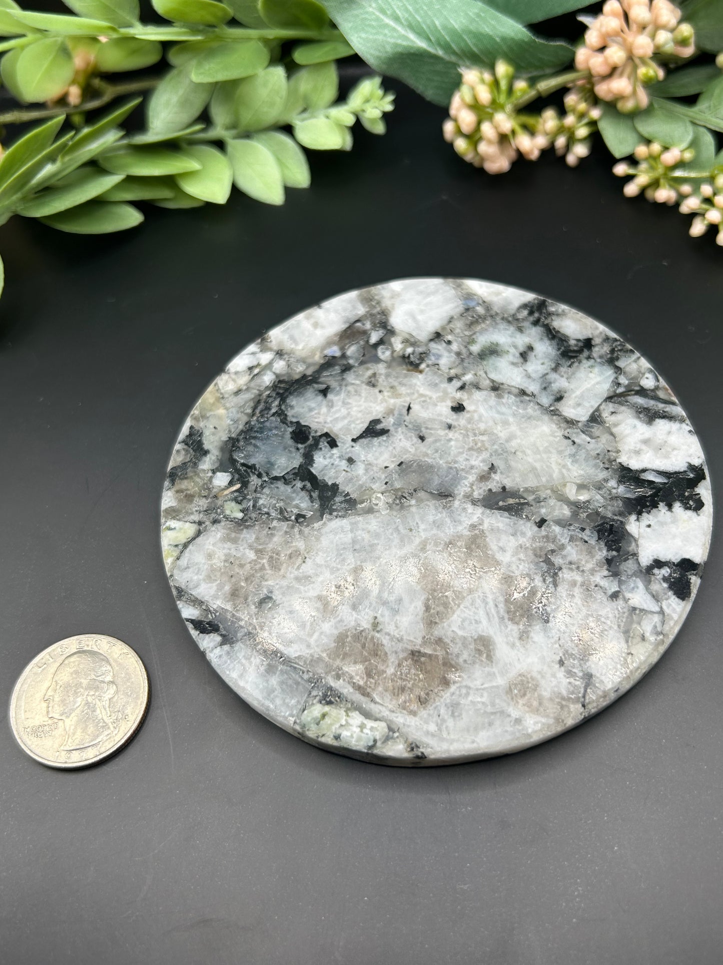 Moon Stone Drink Coaster