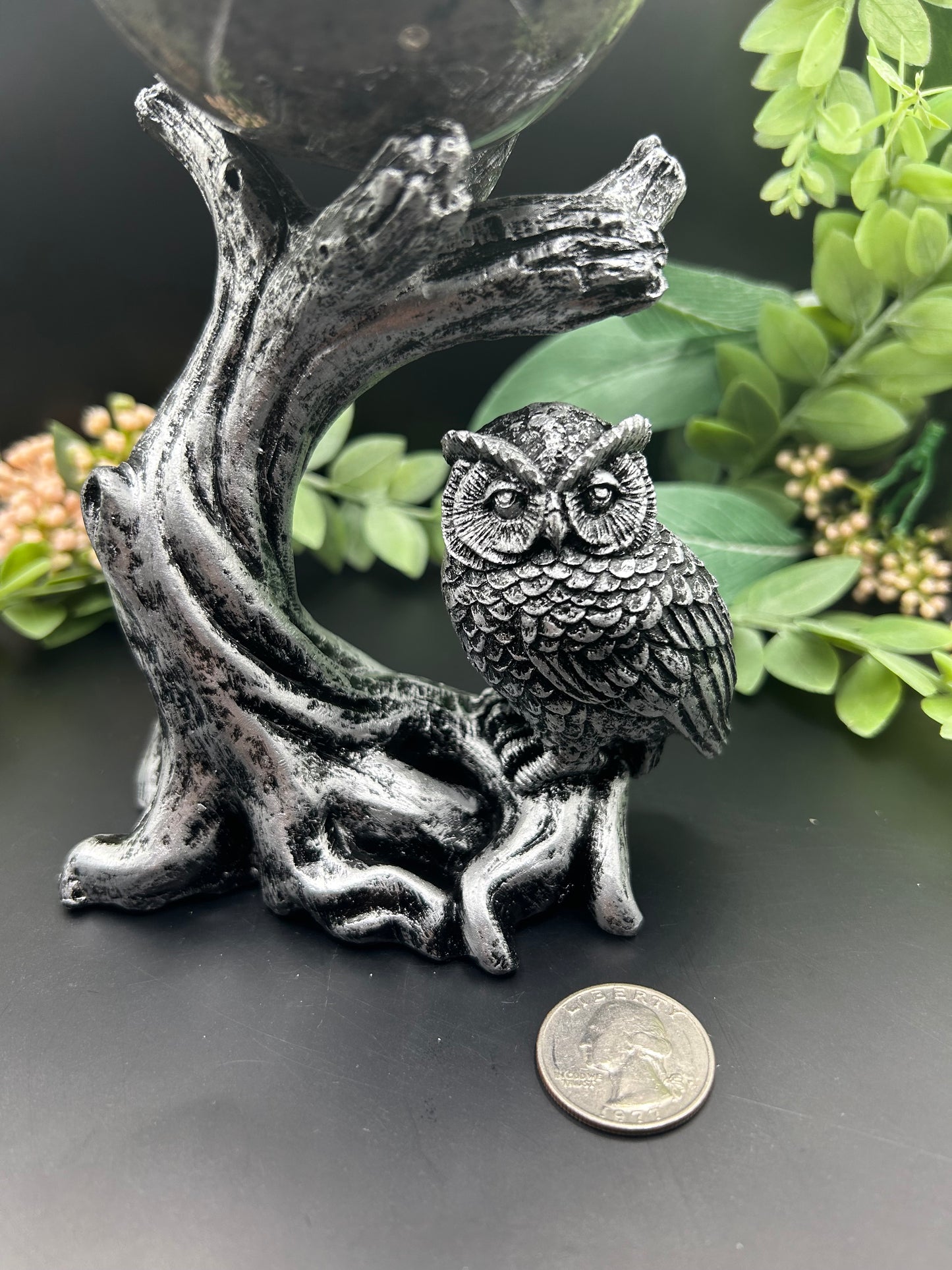 Owl Sphere Holder