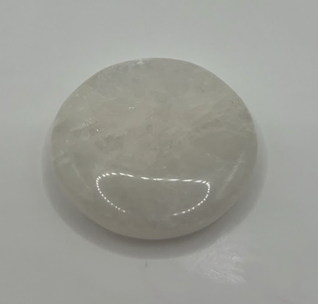 Clear Quartz Worry Stone